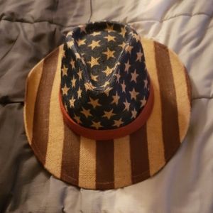 American flag cowboy hat